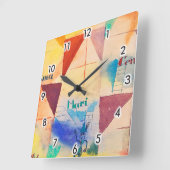 The Bavarian Don Giovanni, Klee Quadratische Wanduhr (Winkel)