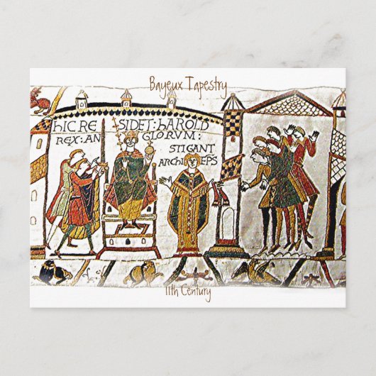 The Bayeux Tapestry -a2 - Postcard Postkarte (Vorderseite)