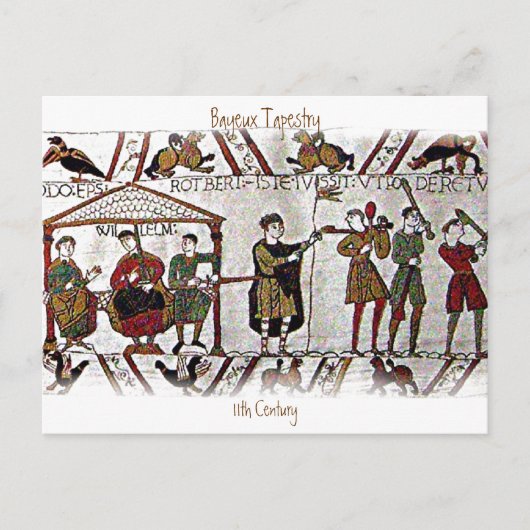 The Bayeux Tapestry a6 - Postcard Postkarte (Vorderseite)