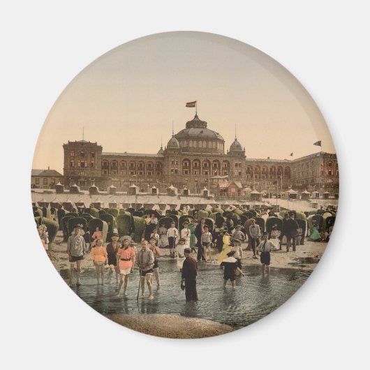 The Beach and Kursaal, Scheveningen, Niederlande Magnet (Vorne)