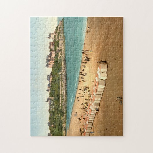 The Beach Dinard France Puzzle (Vertikal)