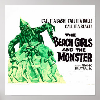 The Beach Girls Poster