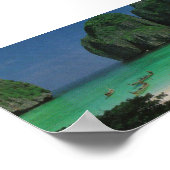 "The Beach" Thailand Poster (Ecke)