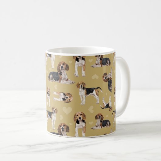 The Beagle Kaffeetasse (VorderseiteRechts)