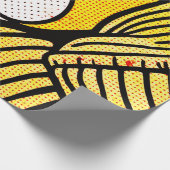 The beagle's head rested on the armrest. geschenkpapier (Ecke)