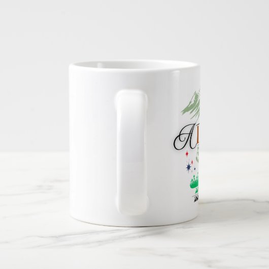 The Bear of Alaska – Adventure Coffee Mug Jumbo-Tasse (Rückseite)