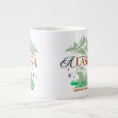 The Bear of Alaska – Adventure Coffee Mug Jumbo-Tasse (Vorderseite)