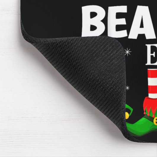 The Bearded Elf Christmas Pjs Matching Pajama Mousepad (Ecke)