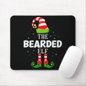 The Bearded Elf Christmas Pjs Matching Pajama Mousepad (Mit Mouse)