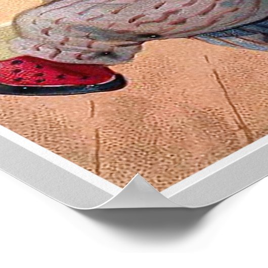 "The Bears' Cakewalk" Vintag Poster (Ecke)