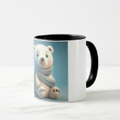 The bear's photo was placed on the logo cup. tasse (VorderseiteRechts)