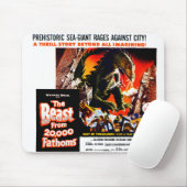 The Beast: From 20,000 Fathoms Mousepad (Mit Mouse)