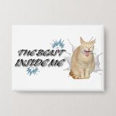 The Beast Inside Me Button (Vorderseite)
