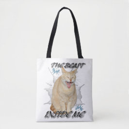 The Beast Inside Me funny meme bag Tasche