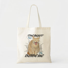 The Beast Inside Me funny meme bag Tragetasche