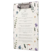 The Beatitudes Matthew 5:3–12 Floral Scripture Klemmbrett (Links)