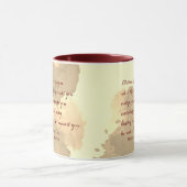 The Beatitudes Scripture Verse 5:11 Tasse (Zentrum)