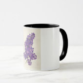 The Beautiful Lilac Flower Tasse (VorderseiteRechts)