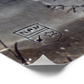 The Beautiful Maiden Romantic French 1906 Vintage Poster (Ecke)