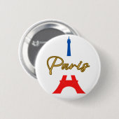 The Beautiful Paris Button (Vorne & Hinten)