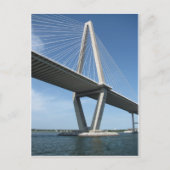 The Beautiful Ravenel Bridge Postkarte (Vorderseite)