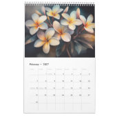 The Beauty of Hawaiian Plumeria  Kalender (Feb 2027)