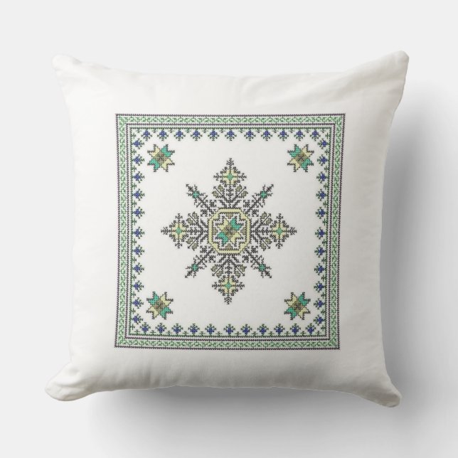 The Beauty of Moroccan Embroidery Kissen (Vorderseite)