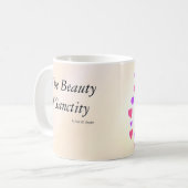 The Beauty of Sanctity Tasse (Vorderseite Links)
