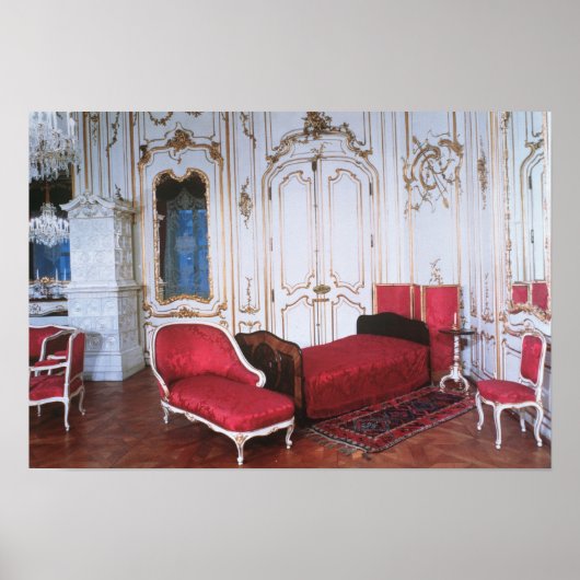 The Bedroom of Elizabeth of Bavaria Poster (Vorne)