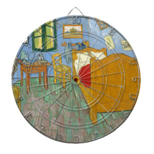 The Bedroom, Vincent Van Gogh - ,(1889) Dartscheibe