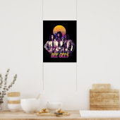 The Bee Gees Live For Men and Women Poster (Küche)