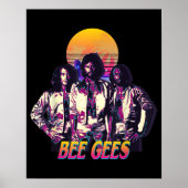 The Bee Gees Live For Men and Women Poster (Vorne)