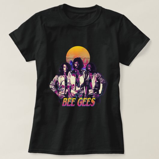 The Bee Gees Live For Men and Women T-Shirt (Design vorne)