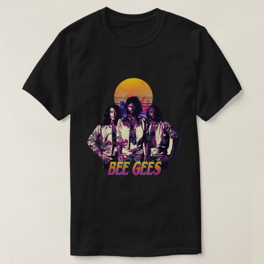 The Bee Gees Live For Men and Women T-Shirt (Design vorne)