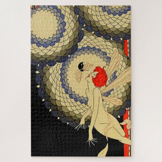 "The Bee" Magazine Cover von J. Carlos Puzzle (Vertikal)