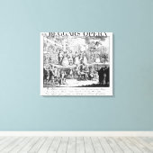 The Beggar's Opera Burlesqued, 1728 Leinwanddruck (Insitu (Holzboden))