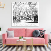 The Beggar's Opera Burlesqued, 1728 Leinwanddruck (Insitu (Wohnzimmer))