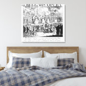The Beggar's Opera Burlesqued, 1728 Leinwanddruck (Insitu (Schlafzimmer))