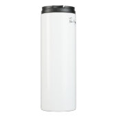 The beginning already contains the end thermosbecher (Rückseite)