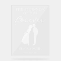 The Beginning of Forever Wedding Welcome