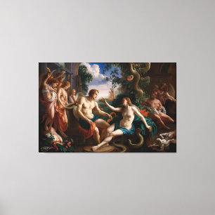 The Beginning of the Lie Leinwanddruck