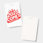 "The Belief in Motion: Series 2025" Ausweis (Vorder- & Rückseite)