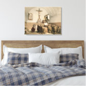 The Bell Ringers im Oratorium der Kapuziner, Leinwanddruck (Insitu (Schlafzimmer))