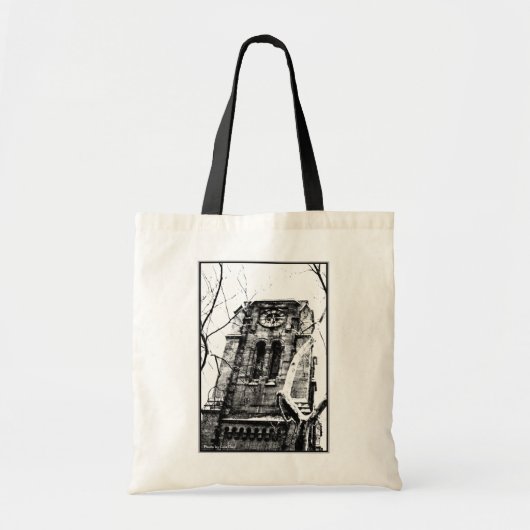 'The Bell Tower' Budget Leinwand Totbeutel Tragetasche (Vorne)