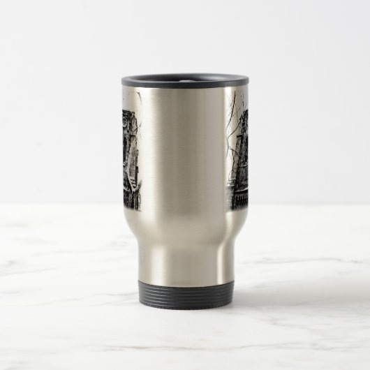 "The Bell Tower" Reisecoffee Mug Reisebecher (Mittel)