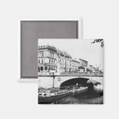 The Belle-Alliance Bridge, Berlin, c.1910 Magnet (Vorderseite/Rückseite)