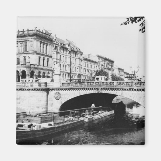 The Belle-Alliance Bridge, Berlin, c.1910 Magnet (Vorne)