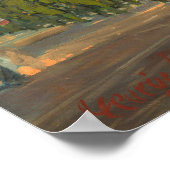 The Bersaglieri - George Luks Fine Art Poster (Ecke)