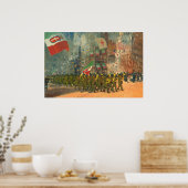 The Bersaglieri - George Luks Fine Art Poster (Küche)