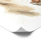 "The Berserker" - Wasserfarbe von Tracy Lesch Poster (Ecke)